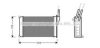 AVA QUALITY COOLING FD6093 Heat Exchanger, interior heating